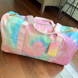 BNWT Stoney Clover Lane Large Tie-Dye Duffel Bag